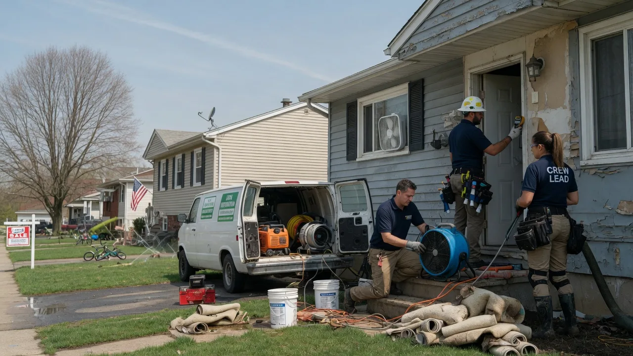 Flood Cleanup in South Branch, MI near me
